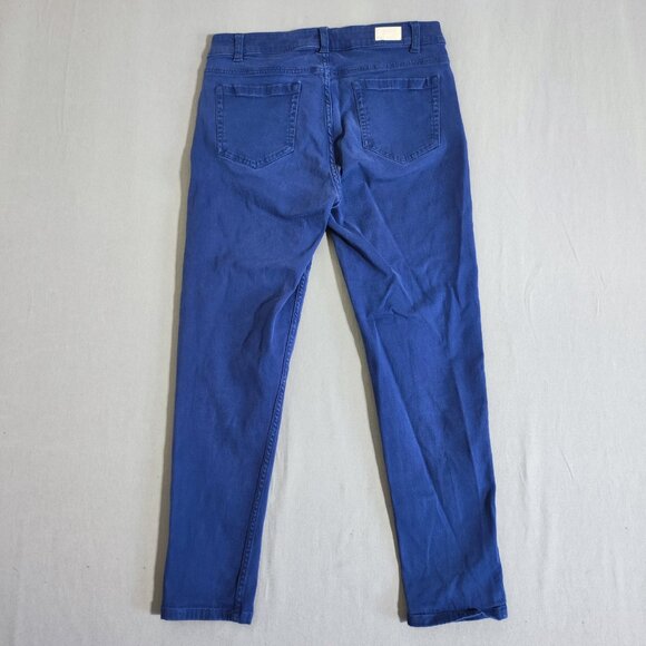 Jones New York jeans women's size 10 purplish blue Lexington ankle stretch denim - Picture 3 of 15